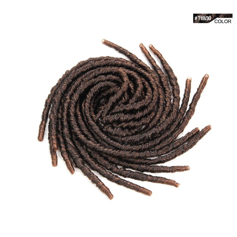 18 Inches / T1B/30 best selling long marley wraps supplies afro for dreads real faux bohemian human hair crochet locs