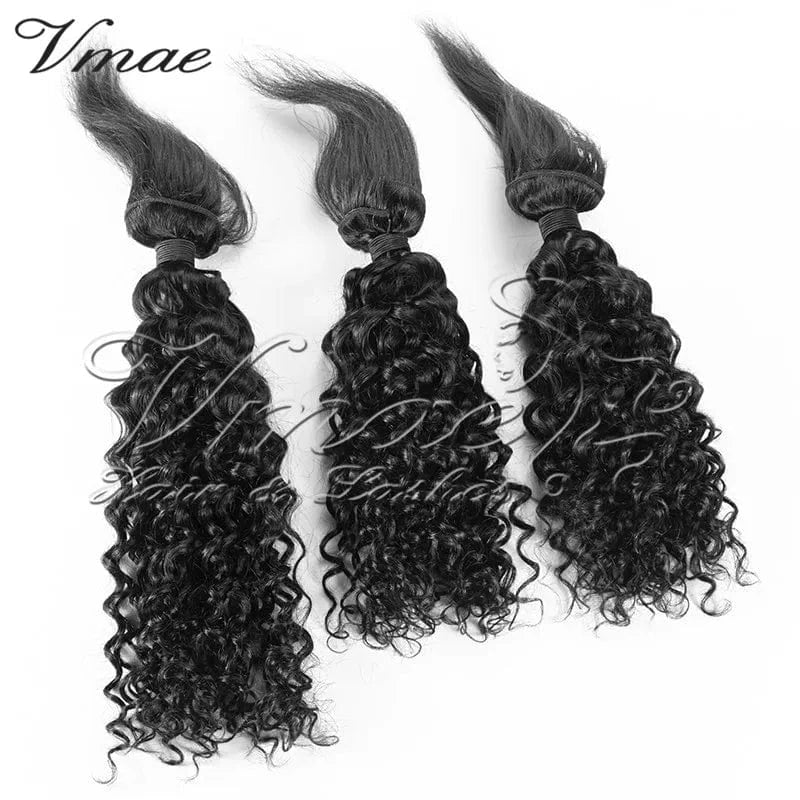 18 Inches / Water wave VMAE New Arrival Top Braid in Water Weave Braid in Human Hair Bundles Raw Virgin Cuticle Aligned Human Hair Extension Brazilian
