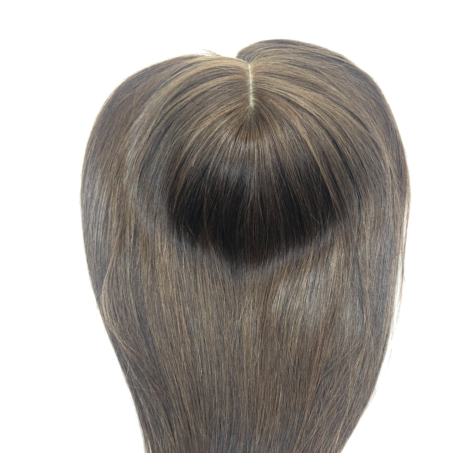 18inches / 1b / 13*15cm Fast Ship Silk Base Machine Weft Clip In Hair Extensions Human Hair Topper For Women