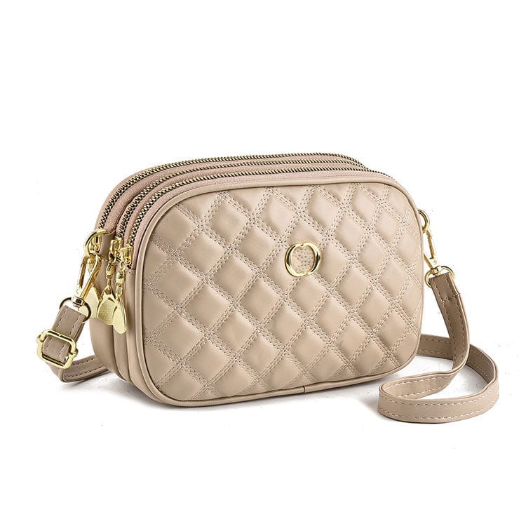 2 Affordable women's cross body sling bag chain lozenge pattern women's messenger bag designer luxury brand bags