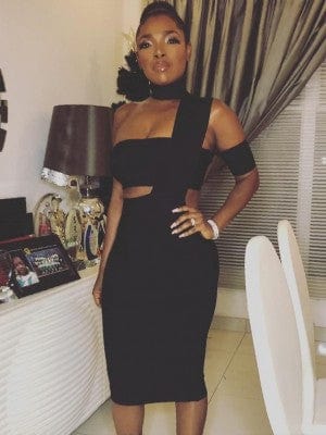 2 / black High Neck Strapless Black One Shoulder Black Sexy  Dress