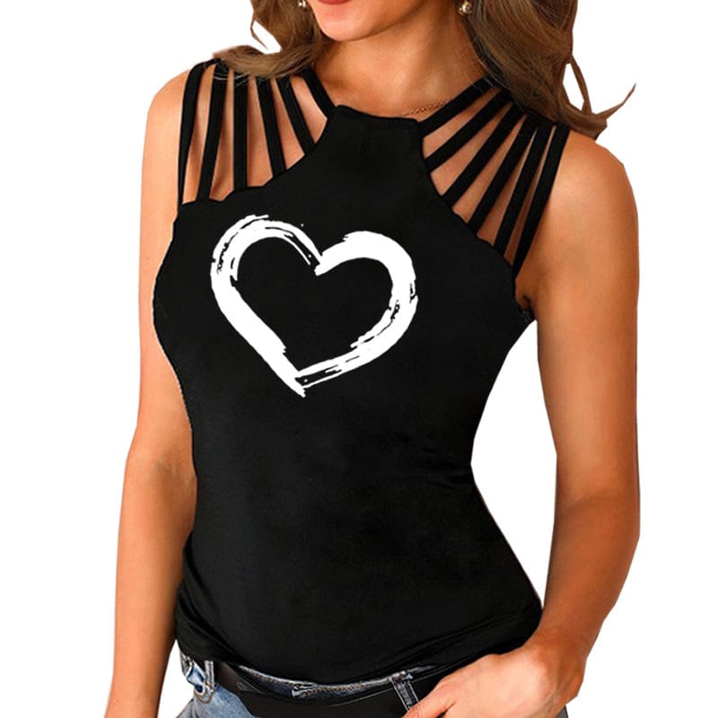 2 XL / black Dropshipping Heart Love 2022 Valentine's Fashion Funny Custom logo Tshirt Tops sexy Sleeve Cute Off Shoulder shirts for women