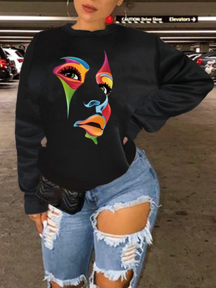 2 XL / black S to 5XL autumn winter black plus size women's hoodies & sweatshirts sweaters warm comfortable clothes