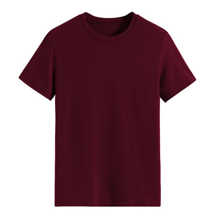 2 XL / Burgundy Just Pray Turquoise Cow T-Shirt Tee