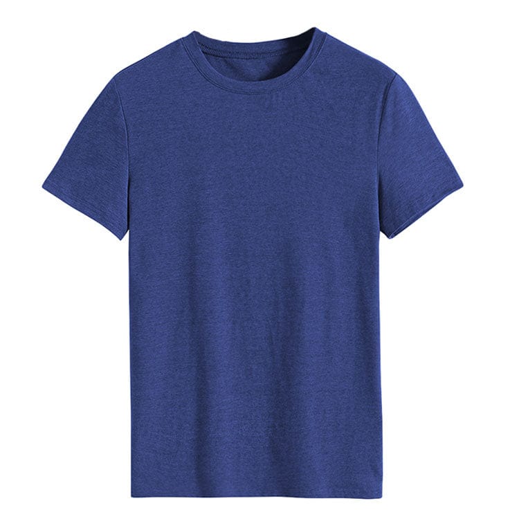 2 XL / Dark blue Just Pray Turquoise Cow T-Shirt Tee