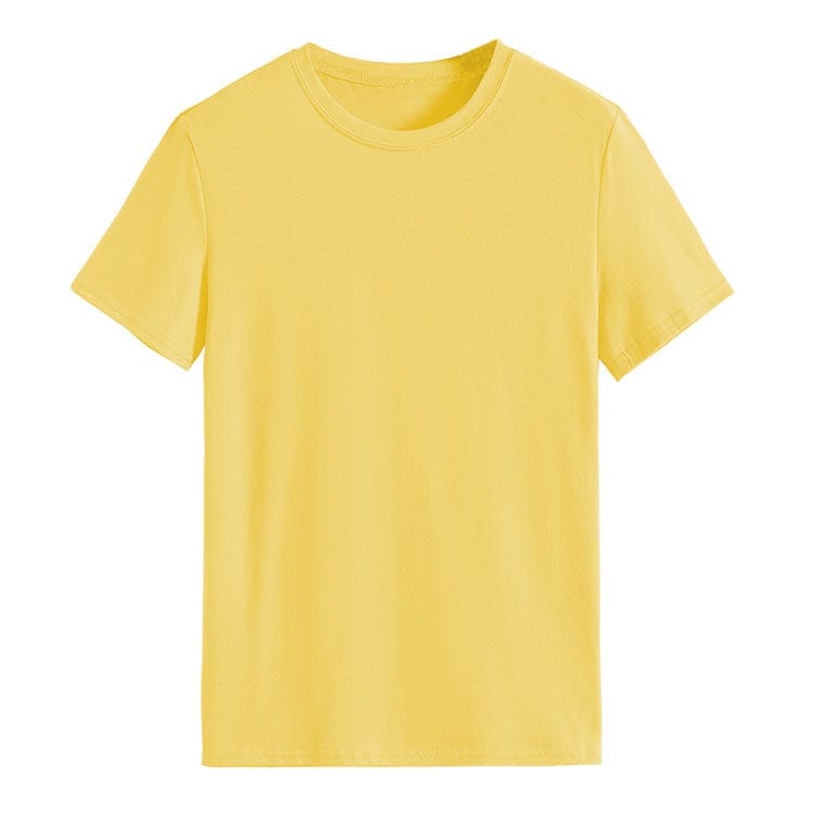 2 XL / Yellow Just Pray Turquoise Cow T-Shirt Tee