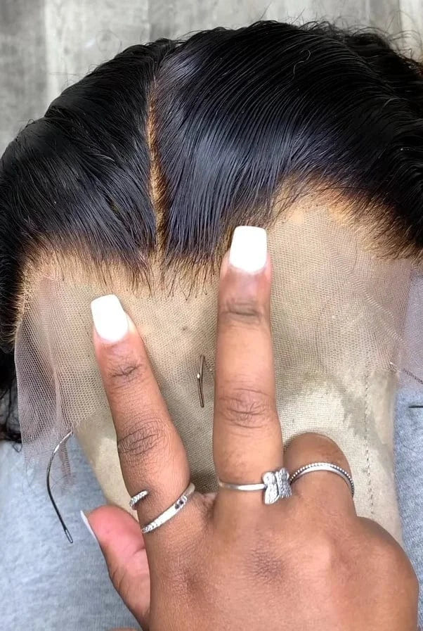 20 Inches / 13x4 hd lace frontal VIRGIN Top transparent HD Lace Frontal Closure, Pre Plucked HD Lace Frontal with baby hair, HD Swiss 4X4 5X5 6X 13x6 13x4 Lace  closure