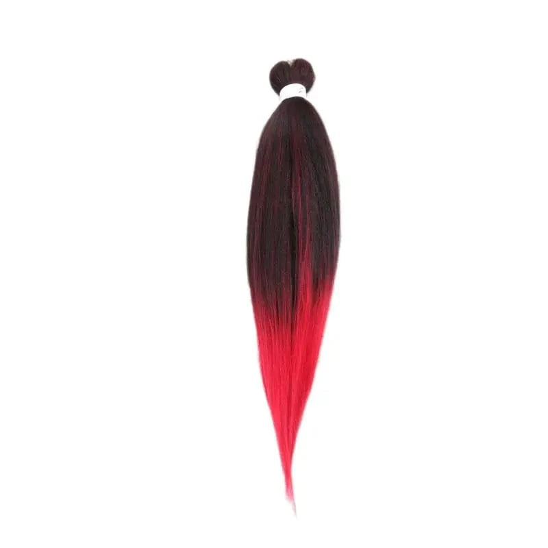 200pcs Shipping by Express DHL Cheap 26inch Long Solid Color Pre stretched Ombre  Perm Yaki Style Braids Synthetic Braiding Hair