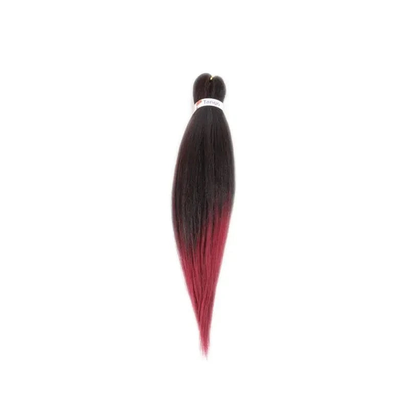 200pcs Shipping by Express DHL Cheap 26inch Long Solid Color Pre stretched Ombre  Perm Yaki Style Braids Synthetic Braiding Hair