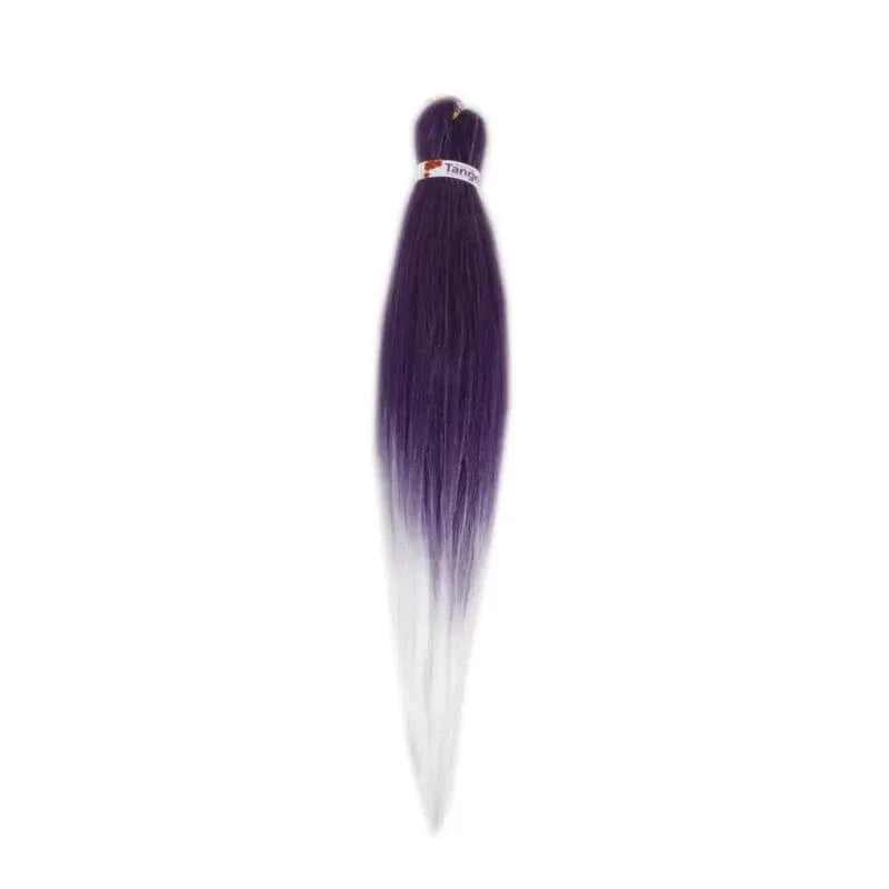 200pcs Shipping by Express DHL Cheap 26inch Long Solid Color Pre stretched Ombre  Perm Yaki Style Braids Synthetic Braiding Hair