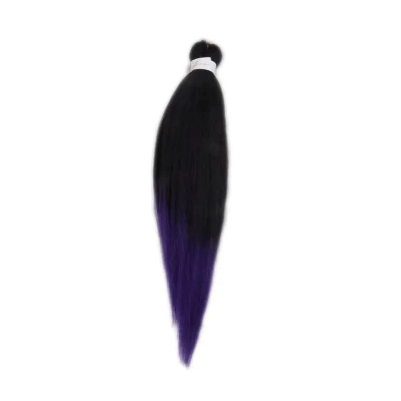 200pcs Shipping by Express DHL Cheap 26inch Long Solid Color Pre stretched Ombre  Perm Yaki Style Braids Synthetic Braiding Hair