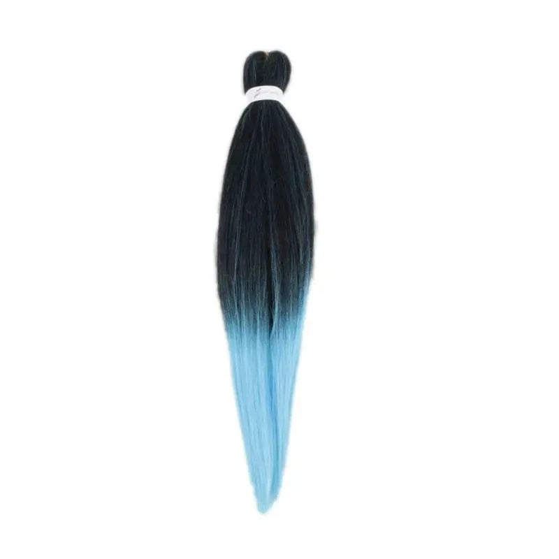 200pcs Shipping by Express DHL Cheap 26inch Long Solid Color Pre stretched Ombre  Perm Yaki Style Braids Synthetic Braiding Hair