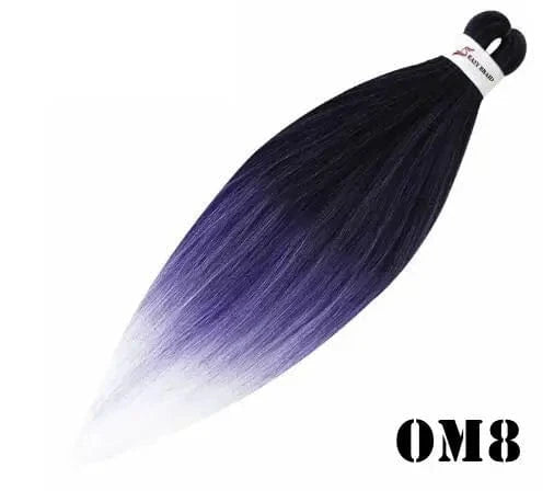 200pcs Shipping by Express DHL Cheap 26inch Long Solid Color Pre stretched Ombre  Perm Yaki Style Braids Synthetic Braiding Hair