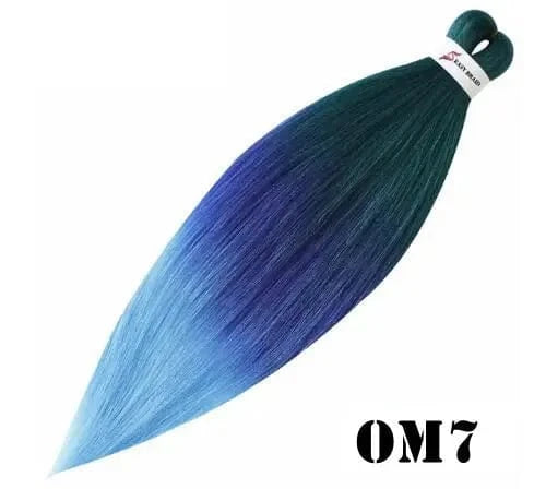 200pcs Shipping by Express DHL Cheap 26inch Long Solid Color Pre stretched Ombre  Perm Yaki Style Braids Synthetic Braiding Hair
