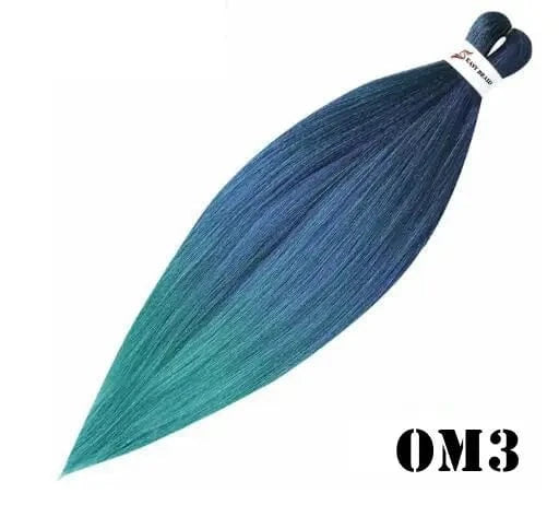 200pcs Shipping by Express DHL Cheap 26inch Long Solid Color Pre stretched Ombre  Perm Yaki Style Braids Synthetic Braiding Hair
