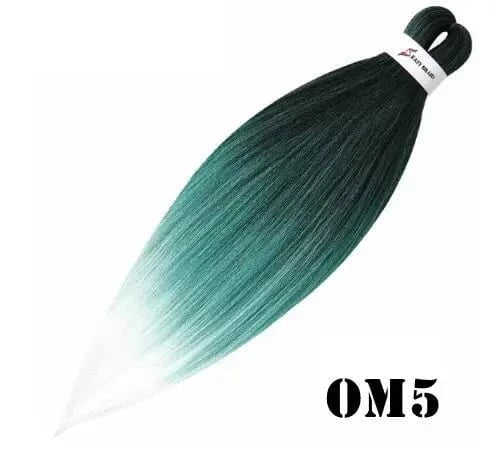 200pcs Shipping by Express DHL Cheap 26inch Long Solid Color Pre stretched Ombre  Perm Yaki Style Braids Synthetic Braiding Hair