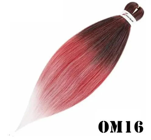 200pcs Shipping by Express DHL Cheap 26inch Long Solid Color Pre stretched Ombre  Perm Yaki Style Braids Synthetic Braiding Hair