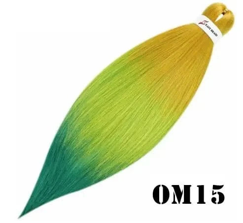 200pcs Shipping by Express DHL Cheap 26inch Long Solid Color Pre stretched Ombre  Perm Yaki Style Braids Synthetic Braiding Hair