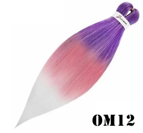 200pcs Shipping by Express DHL Cheap 26inch Long Solid Color Pre stretched Ombre  Perm Yaki Style Braids Synthetic Braiding Hair