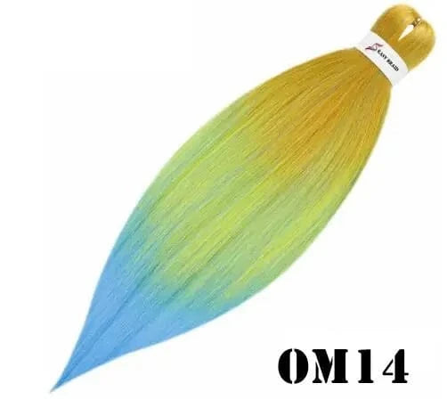 200pcs Shipping by Express DHL Cheap 26inch Long Solid Color Pre stretched Ombre  Perm Yaki Style Braids Synthetic Braiding Hair