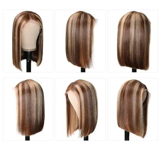 2022 ADDICTIVE  Human Hair Color Lace Front Bob