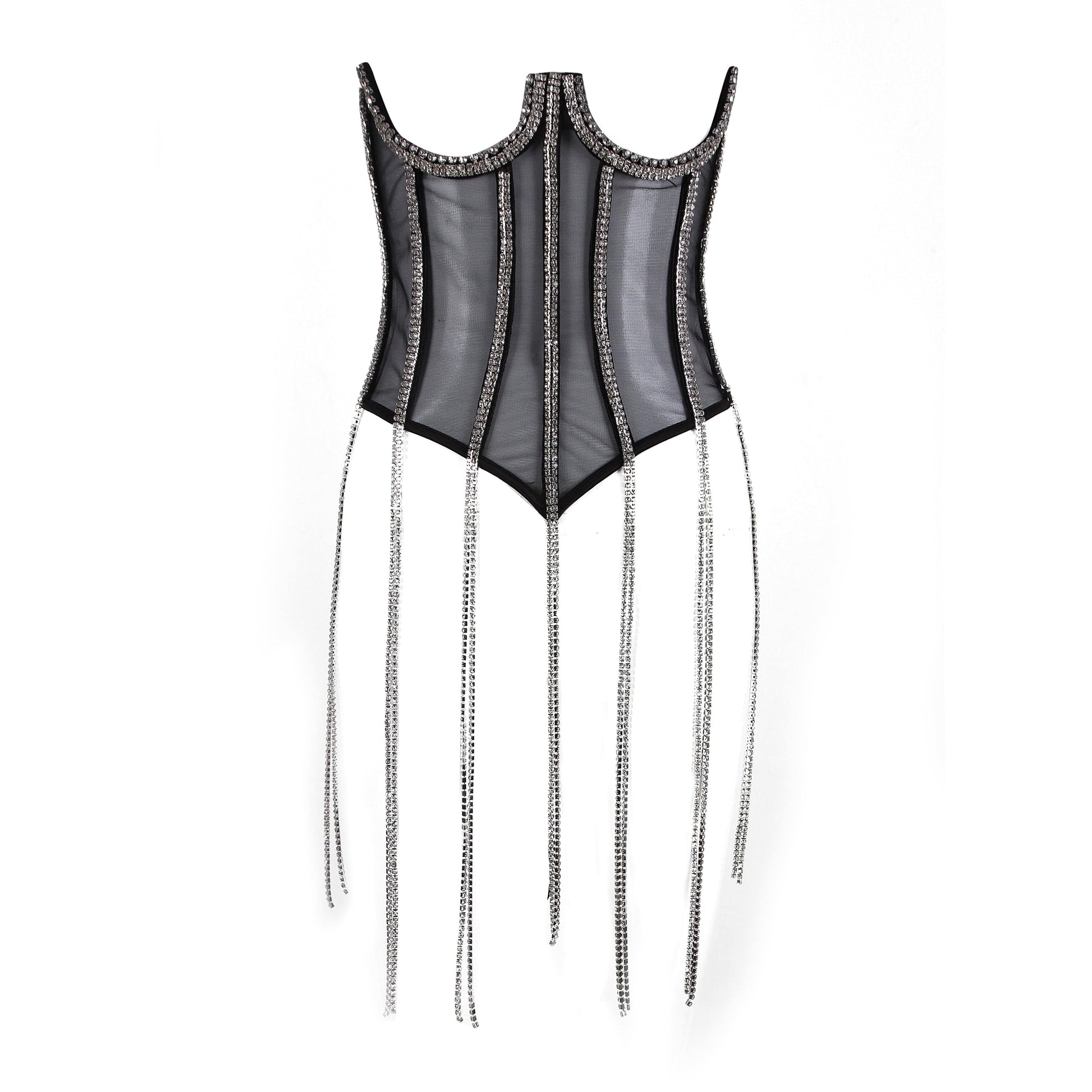 2022 Bodysuit Crystal Corset New Fashion Women Sexy Corset Top
