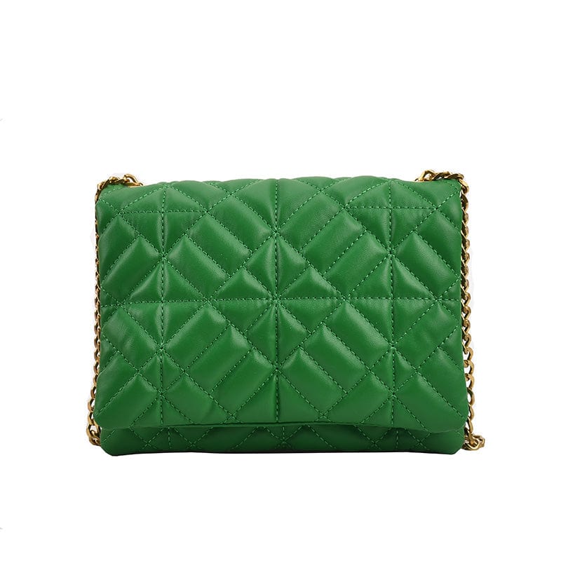 2022 Chain Shoulder Crossbody Bag Envelope Luxury PU Leather Quilted Handbags Purses for Women Wholesale