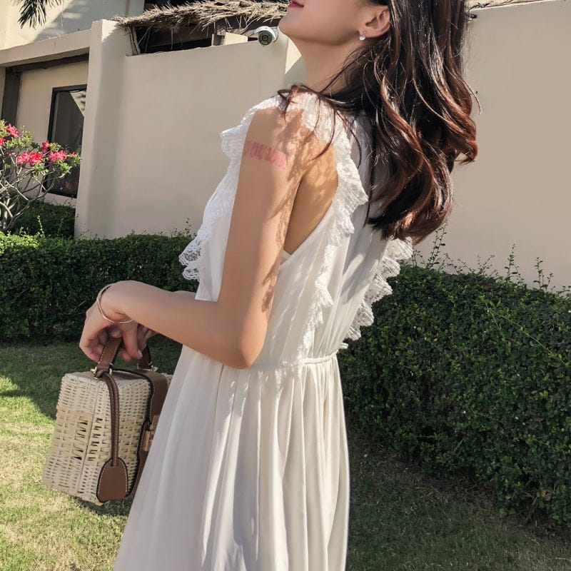 2022 Dresses Woman Clothing Ropa Para Dama Summer New Temperament Lady White Dress