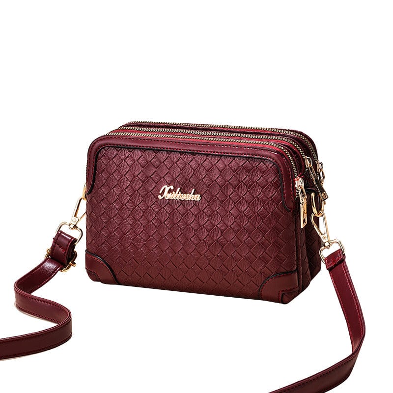 2022 factory new multi-zipper fashion cross body bag large capacity women bags shoulder bag wholesale 13161