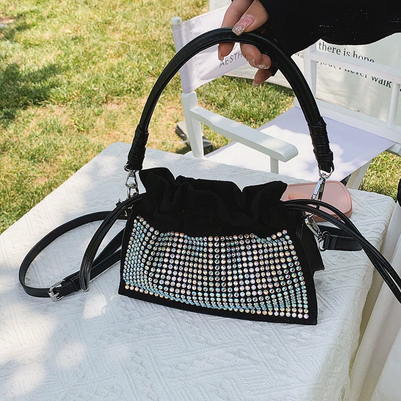 2022 Factory Wholesale Rivets Purses Ladies Bucket Handbags Females Luxury Hand Bags For Young Woman