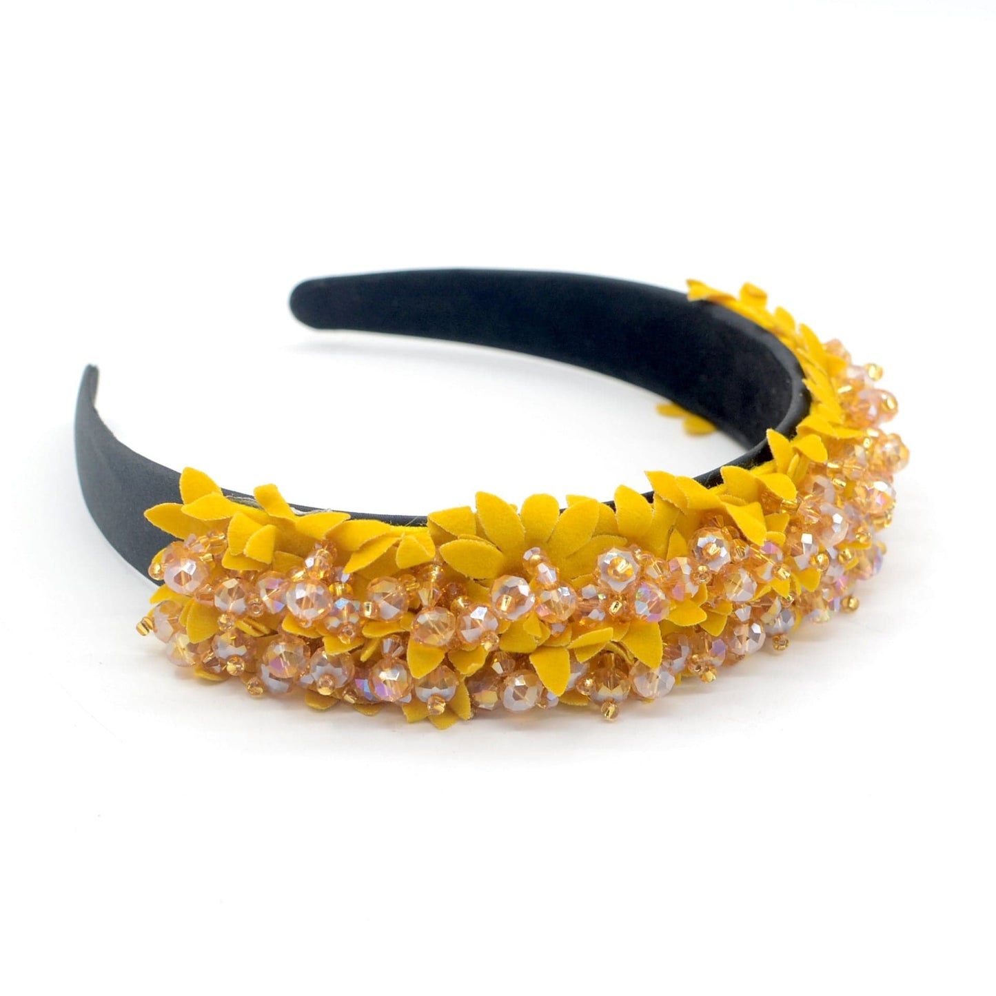 2022 hairband crystal Luxury Handmade Beaded hairband Braided hairband crystal women