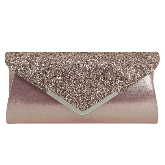 2022  New Large Capacity Fashionable Flash Material Pu Ladies Shoulder Bag Handmade All Match Clutch Evening Party Bag For Woman