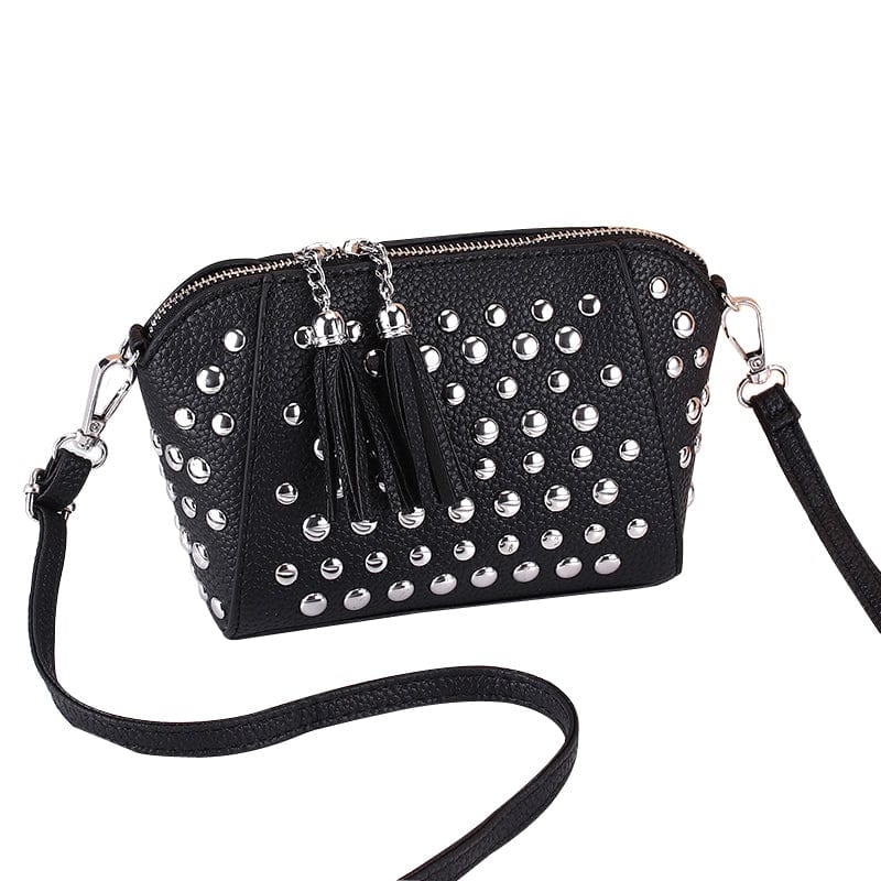 2022 new trend rivet fringed small  fashion woman bags cross body bag shoulder bag wholesale 13090