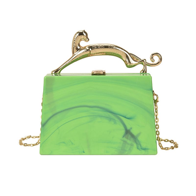 2022 Newest Unique acrylic handbag purse personalized clasp purse for girls