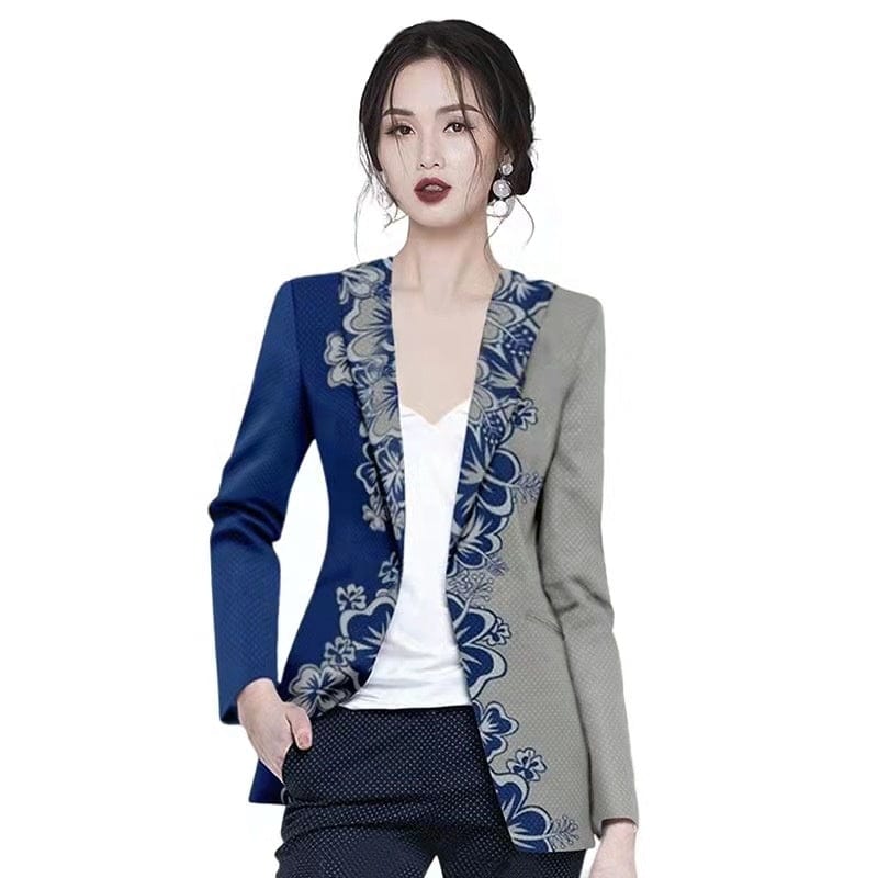 2022 Spring New Design Sense Chic Fashion Lace Blazer Female Professional Adult Lady Like Woman Women's Suit Jacket