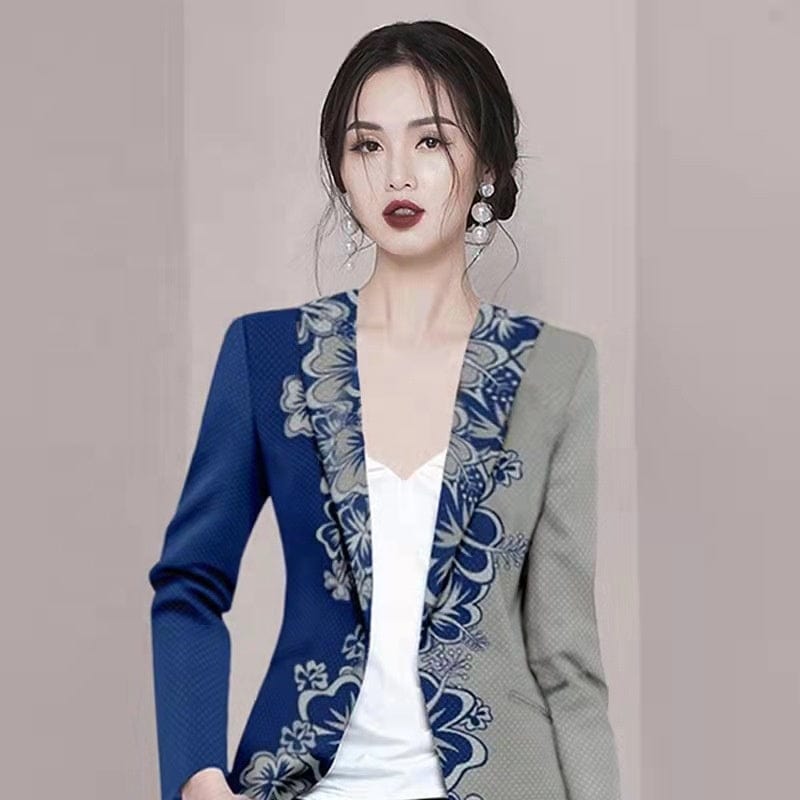 2022 Spring New Design Sense Chic Fashion Lace Blazer Female Professional Adult Lady Like Woman Women's Suit Jacket