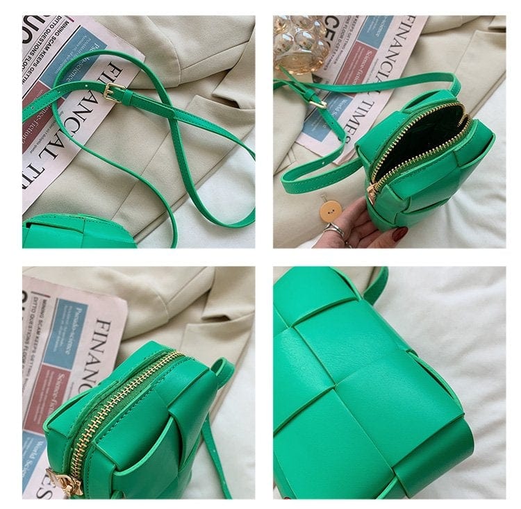 2022 Spring Summer Neon Shoulder Bags New Style Pu Lady  Shoulder Bag Mobile Purse Sling Bag for Women