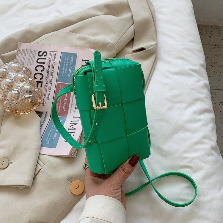 2022 Spring Summer Neon Shoulder Bags New Style Pu Lady  Shoulder Bag Mobile Purse Sling Bag for Women