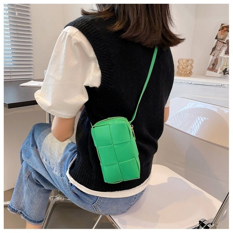 2022 Spring Summer Neon Shoulder Bags New Style Pu Lady  Shoulder Bag Mobile Purse Sling Bag for Women