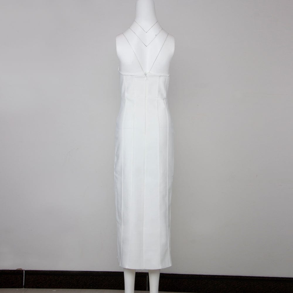 2022 Summer Popular Off Shoulder Sleeveless Dresses Casual Long Dresses Party Celebrity Dresses Clothing