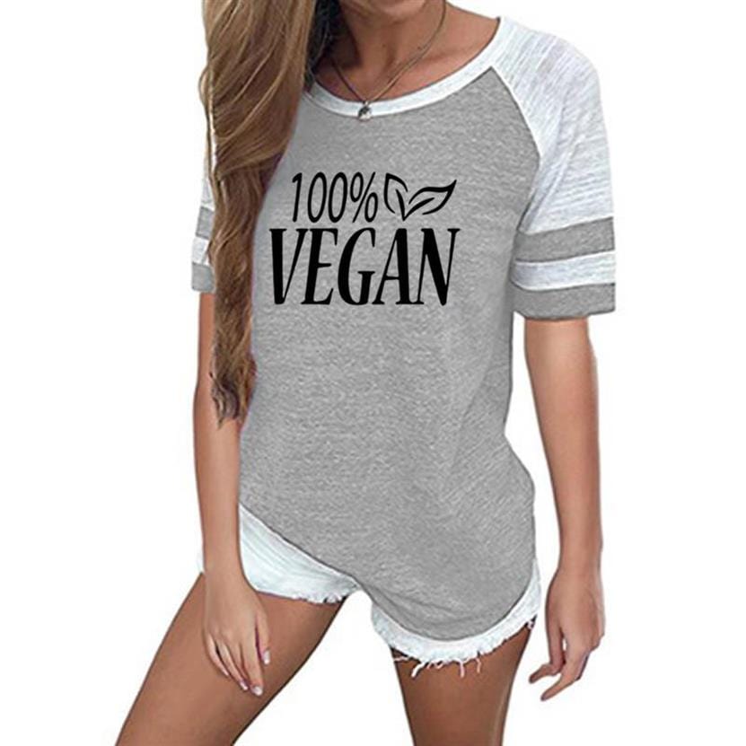 2022 Summer Women T Shirt 100% Vegan Letters Print T Shirt Harajuku Women Fashion Cropped Leisure Short Sleeve T-shirt