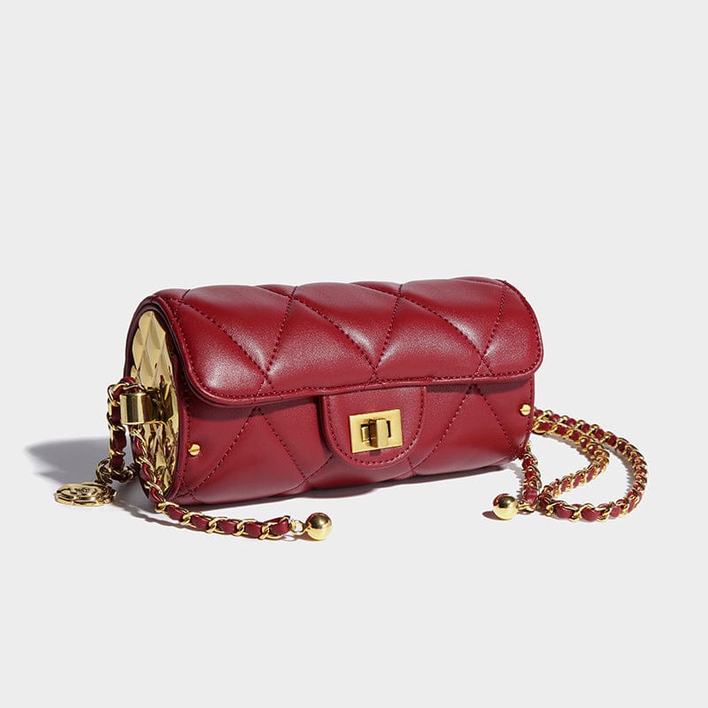 2022 Xianjian Famous Quilted Chain Purse Handbag Mini Handbag Black/Red/White High Quality Bags With Chain