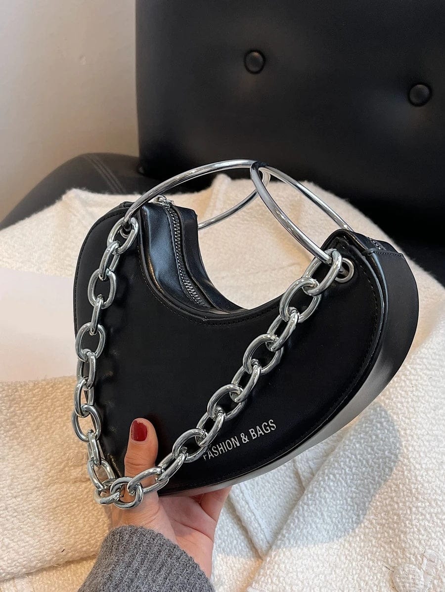 2022 Xianjian Latest Designer Heart Shaped Chain Shoulder HANDBAG Novelty Purse Handbag