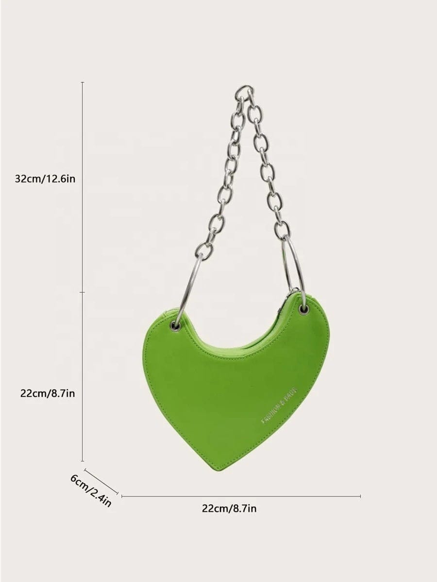 2022 Xianjian Latest Designer Heart Shaped Chain Shoulder HANDBAG Novelty Purse Handbag