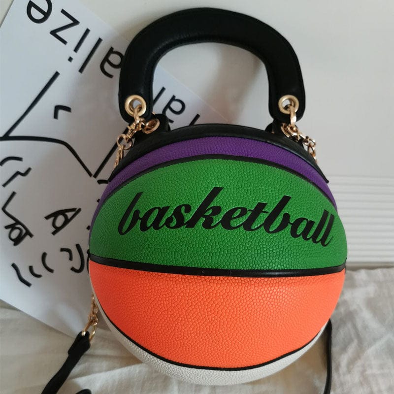 2022 Xianjian  Real Factory Unique Basketball Purse Handbag Multicolored Basketball Purse Guangzhou Bags Factory