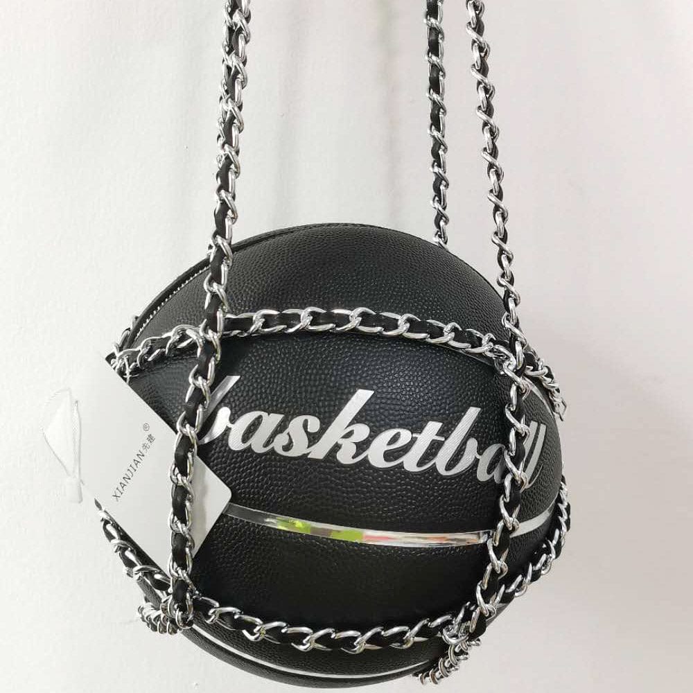 2022 Xianjian  Real Factory Unique Basketball Purse Handbag Multicolored Basketball Purse Guangzhou Bags Factory