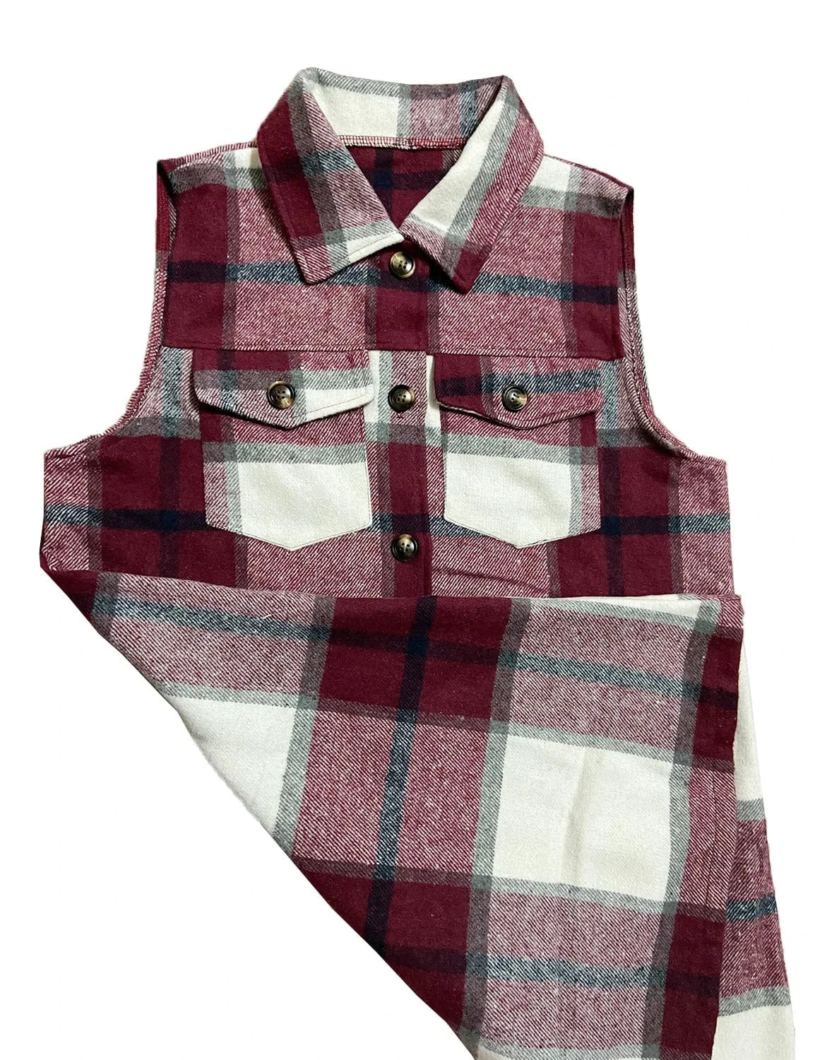 2023 Autumn Hot Selling Vintage Woolen Plaid Shirt Coat Long Sleeve Single Breasted Jacket Women Casual Midi Coat