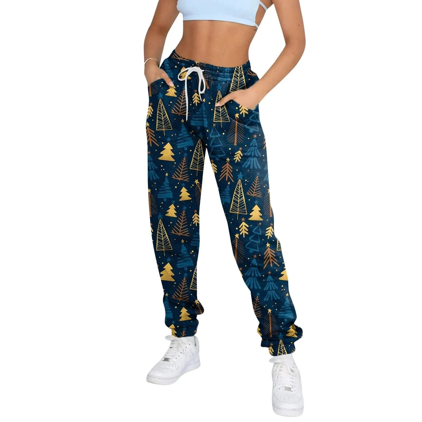 2023 Custom Christmas New Sports Jogger Pant hot sale women joggers pants