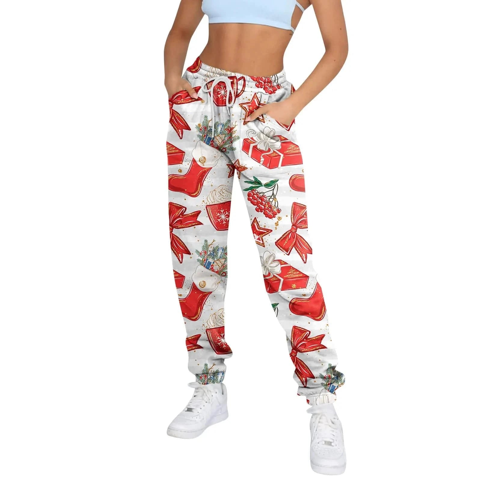 2023 Custom Christmas New Sports Jogger Pant hot sale women joggers pants