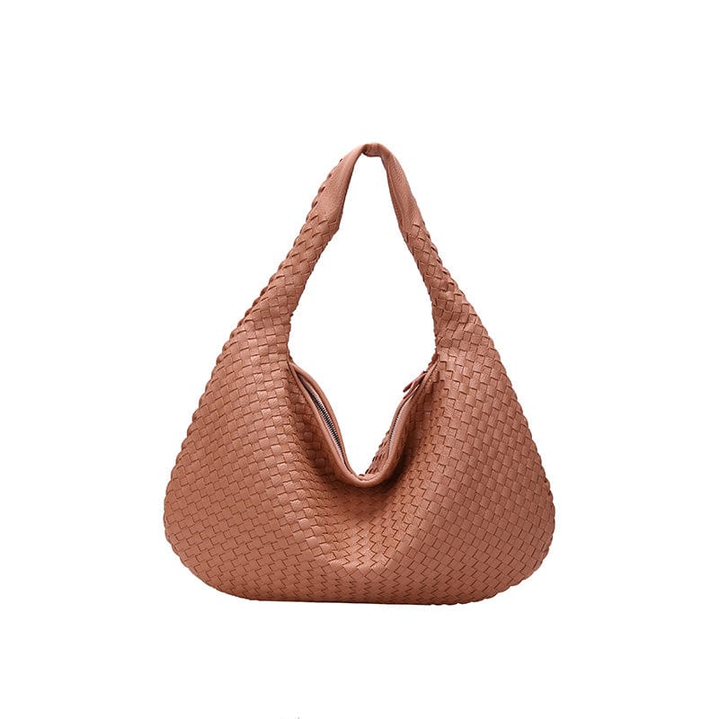 2023 Designer Fashion Leather Woven Purse for Women Luxury Top-handle Soft Tote Handbags Women Shoulder Bags
